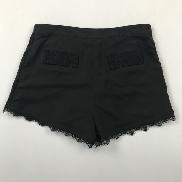 Victoria’s Secret Black Shorts w/Lace Trim - 6 - Picture 3 of 9